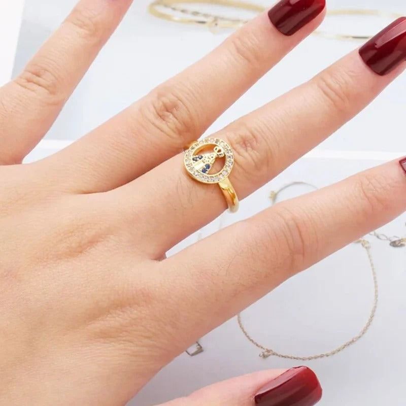 Anel Nossa Senhora Aparecida – Ajustável